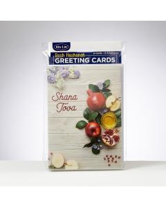 Rosh Hashanah Package Cards - "Fruits" Design