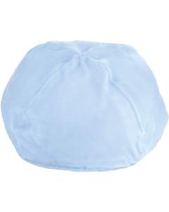 Light Blue Velvet  Kippah (Dozen)