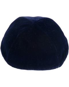 Navy Velvet  Kippah (Dozen)