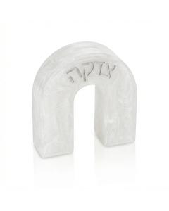 Resin Arch Tzedakah Box