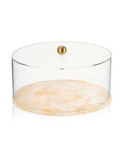 Round Resin Cake Dome