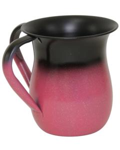 Stainless Steel Washing Cup  - Pink With Sparkle