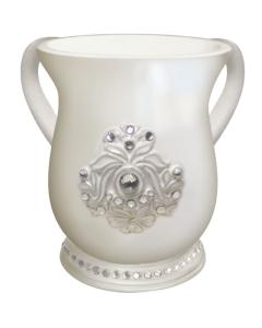 Acrylic Wash Cup - Pearl Diamond