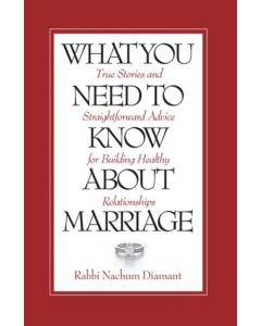 WHAT YOU NEED TO KNOW ABOUT MARRIAGE