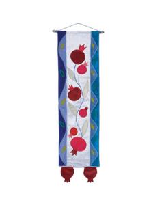 Pomegranates Wall Hanging blue