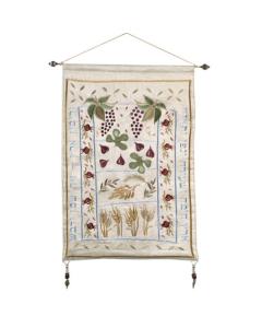 Embroidered Wall Decoration - The Seven Spices