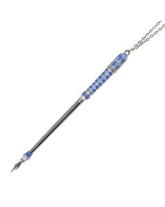 Silver Plated Torah Pointer with Enamel - Blues