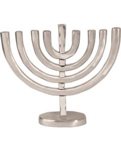 Anodized Menorah Silver - Yair Emanuel Collection