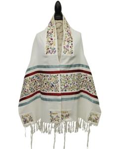 Cotton/Polyeseter Tallis - Yair Emanuel (Multicolor Matriarchs)