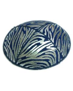 Zebra - Suede Embossed Kippot - Dozen