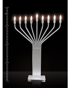 Medium Infinity Menorah - 44''t Tall