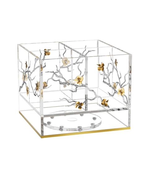 Golden Branch Swivel Cutlery Holder