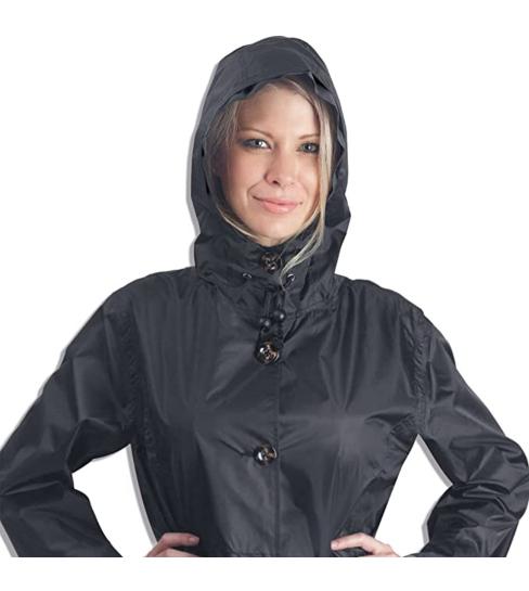 Eichlers Shaynecoat Raincoat for Woman Extra Large Black