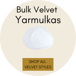 Shop bulk velvet kippahs and yarmulkas